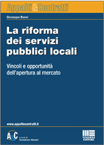 La riforma dei servizi pubblici locali