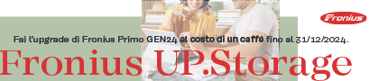 Acquista Fronius UP.Storage con solo 1 €