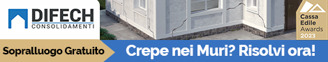 CREPE NEI MURI? Difendi la tua casa con DIFECH