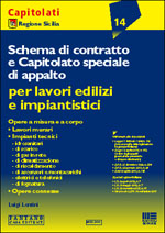 Schema Di Contratto E Capitolato Speciale Di Appalto Per Lavori Edilizi ...