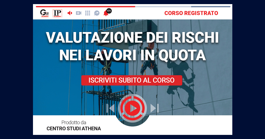 Valutazione dei rischi nei lavori in quota