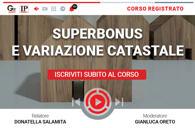 Superbonus e variazione catastale