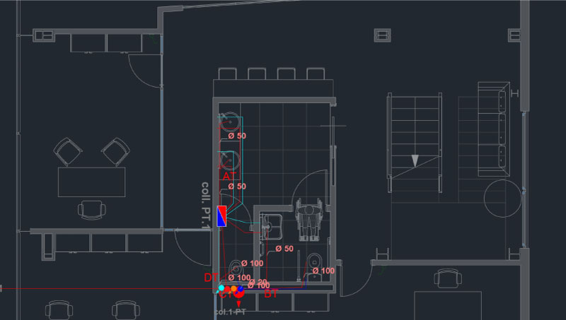 fig.1- Progetto Esecutivo CAD