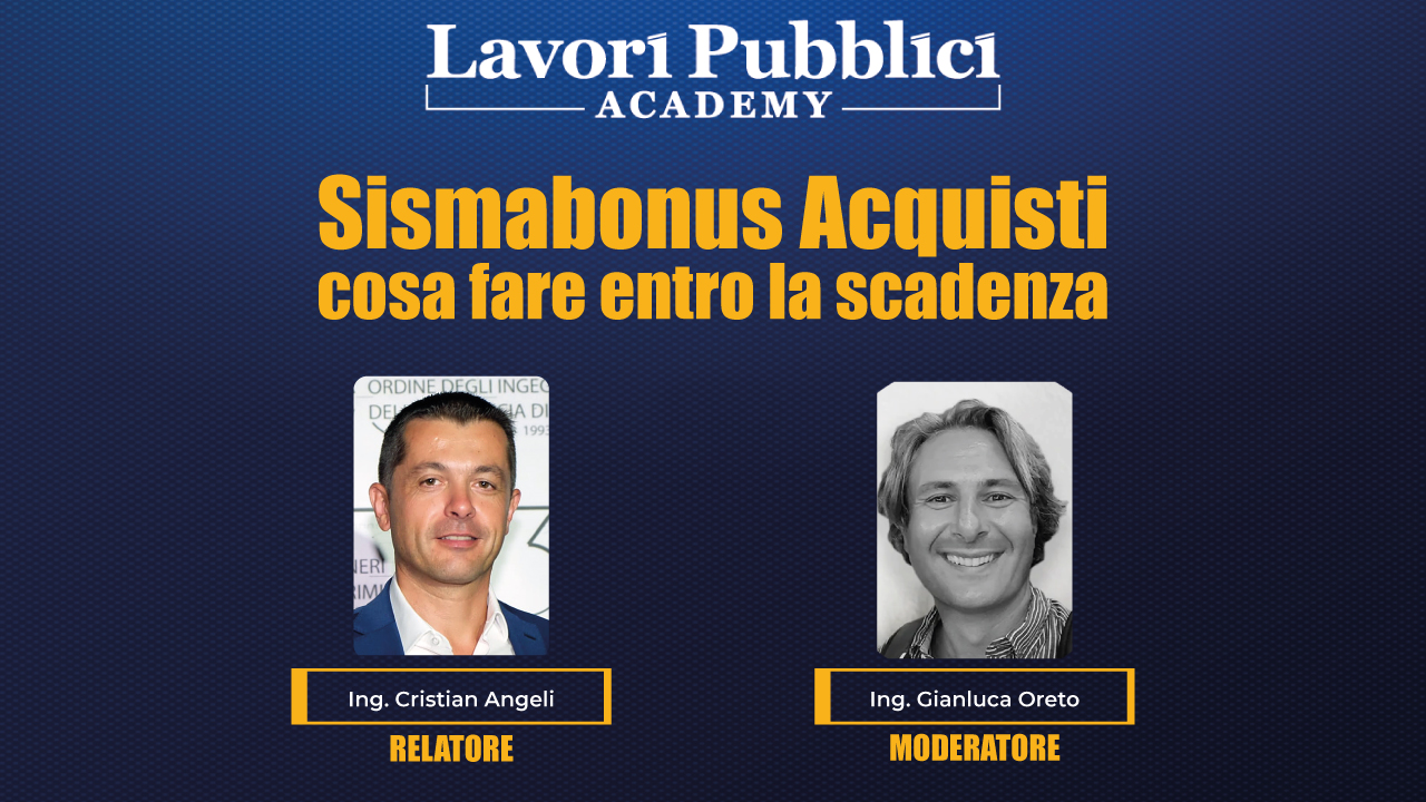 Sismabonus acquisti: cosa fare entro la scadenza