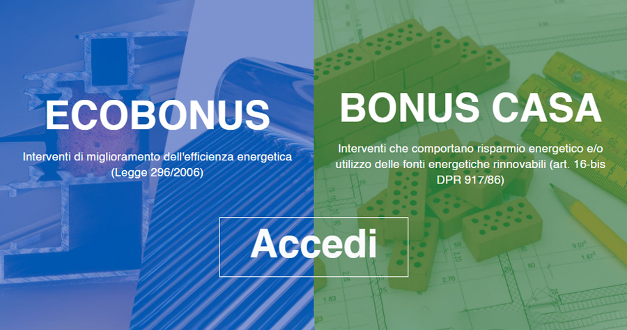 Bonus Casa ed Ecobonus: ok alle comunicazioni sul portale ENEA